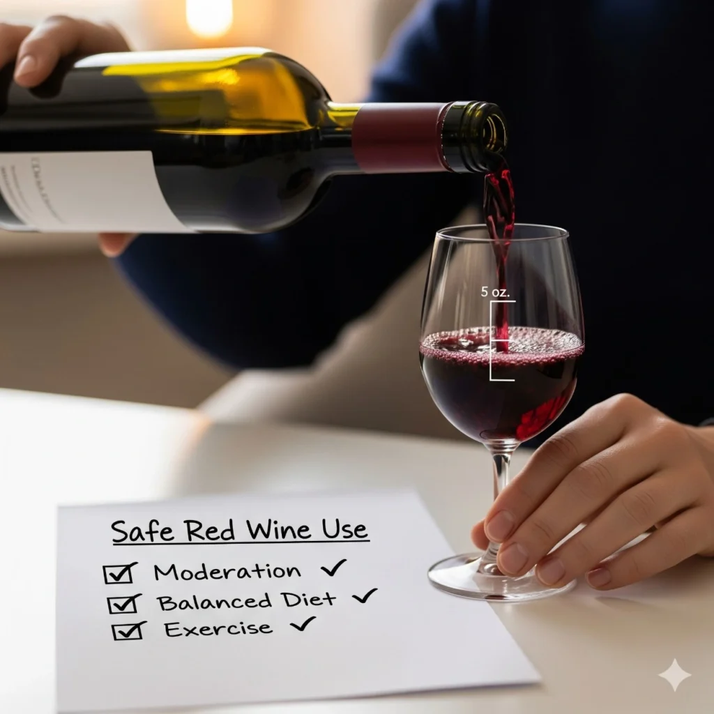 does red wine help in reducing cholesterol