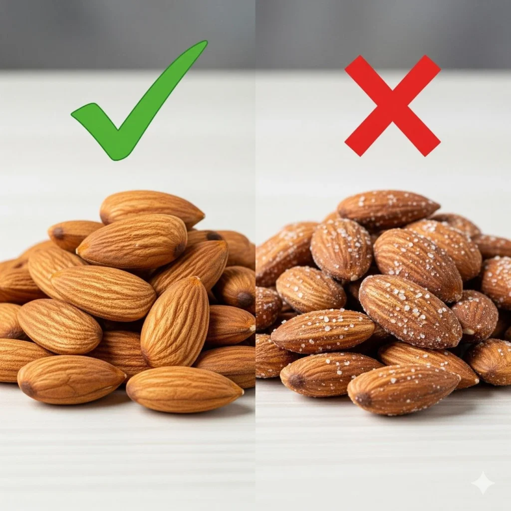 how many almonds are safe to eat in a day
