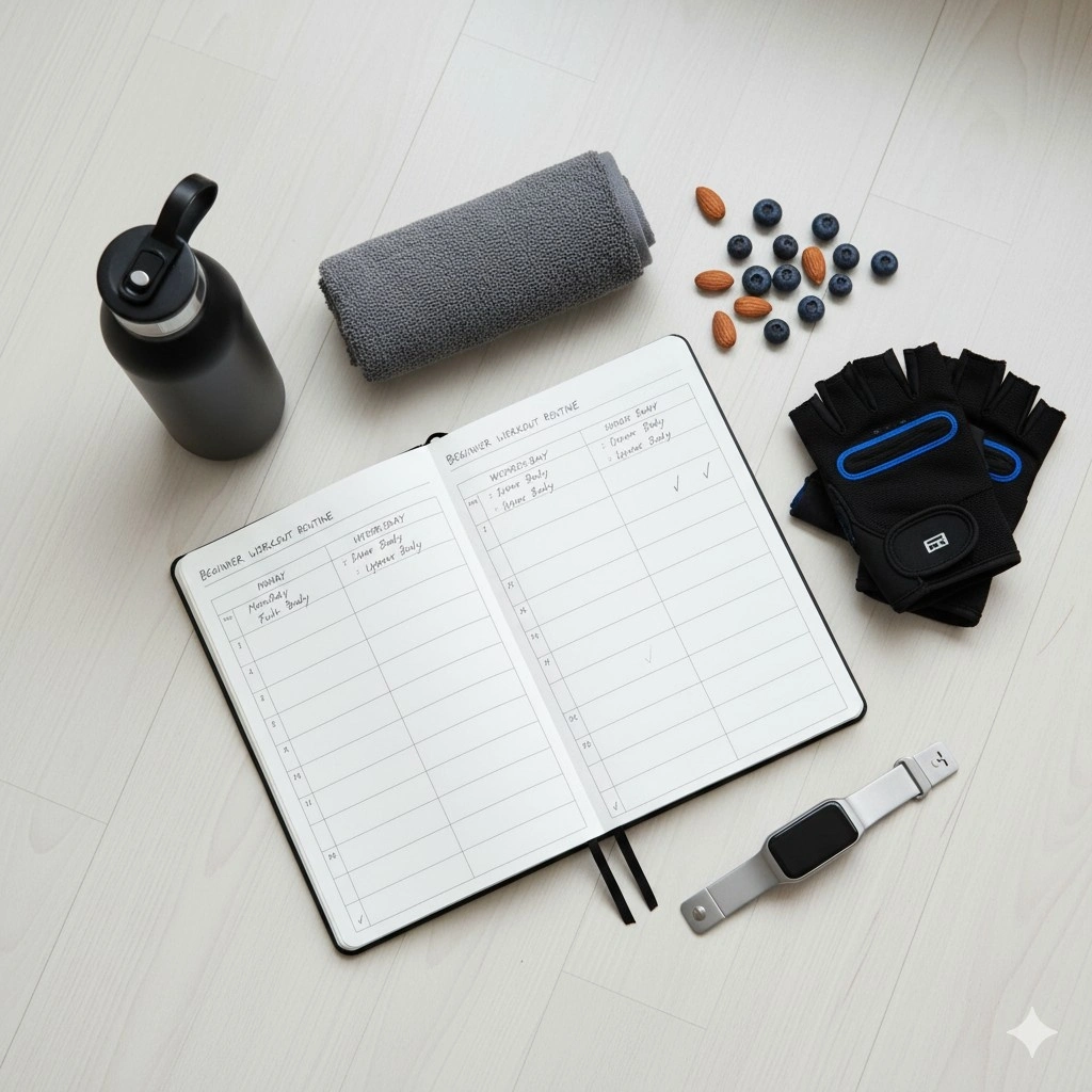 how many days per week should a beginner work out