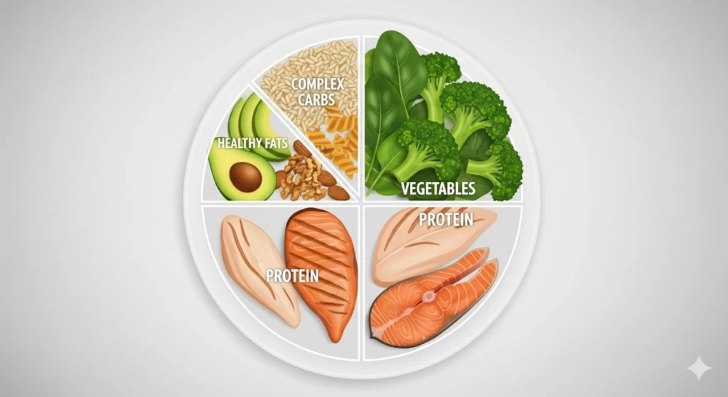 daily meal plan for weight loss