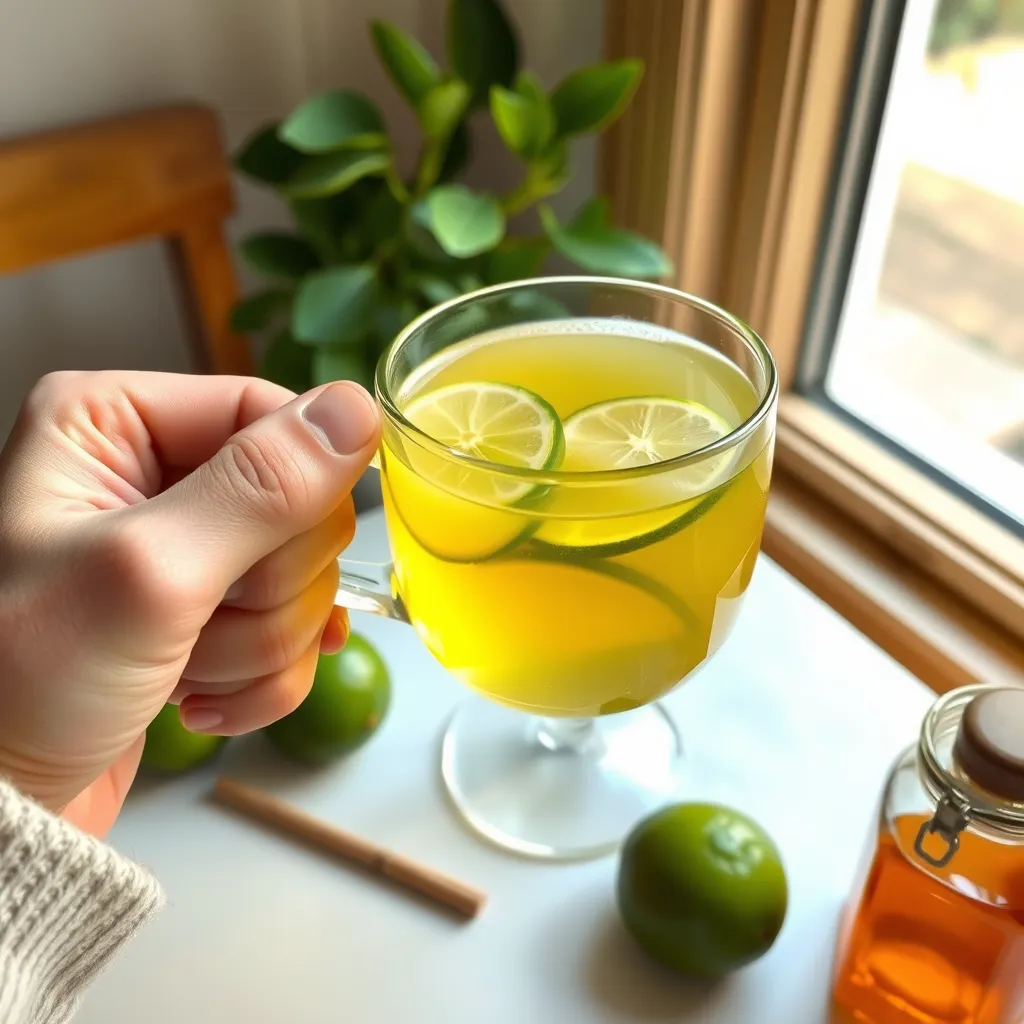 benefits of lime water and honey